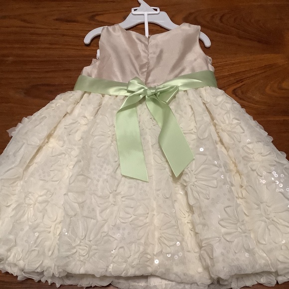 NWT Bonnie Jean Baby Girl Fancy Dress - Size 24 Months - Picture 3 of 6